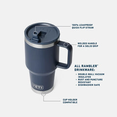 Rambler® 30 oz Travel Straw Mug