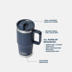 Rambler® 20 oz Travel Straw Mug
