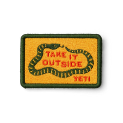 YETI® Collectors' Patches Take It Outside Patch