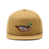 YETI® Duck Corduroy Flat Brim Rope Hat