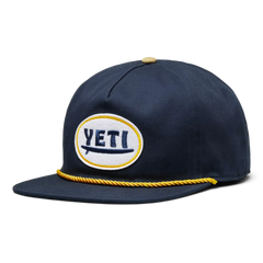 YETI Big Wave Flat Brim Rope Hat