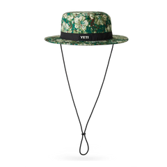Hibiscus Print YETI® Logo Boonie Hat