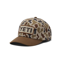 YETI® Wetlands Camo Logo Badge Mid Pro Flat Brim Hat