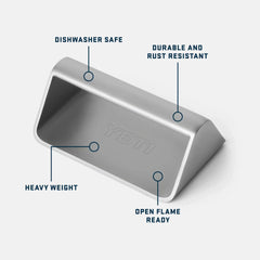 YETI™ Stainless Steel Grill Press