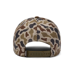 YETI® Wetlands Camo Logo Badge Mid Pro Flat Brim Hat